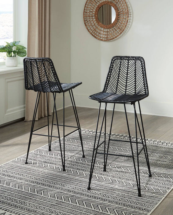 Angentree Bar Height Bar Stool - Affordable Home Luxury