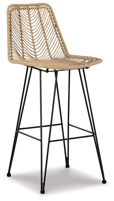 Angentree Bar Height Bar Stool - Affordable Home Luxury