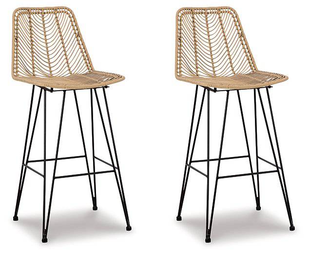 Angentree Bar Height Bar Stool - Affordable Home Luxury