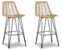 Angentree Bar Height Bar Stool - Affordable Home Luxury