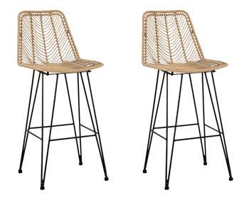 Angentree Bar Height Bar Stool - Affordable Home Luxury