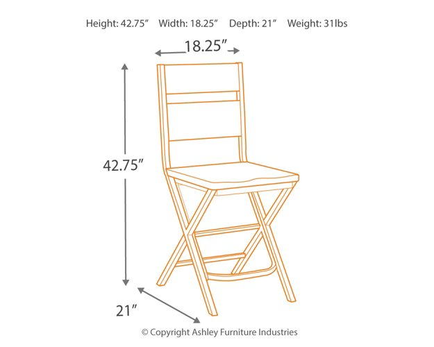 Kavara Counter Height Bar Stool - Affordable Home Luxury