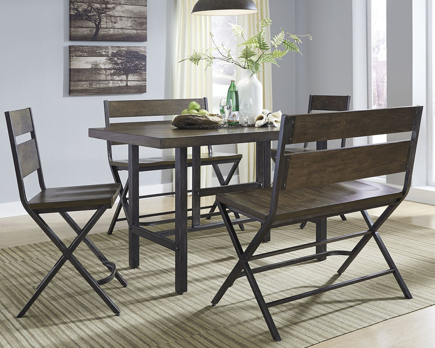 Kavara Counter Height Dining Set - Affordable Home Luxury