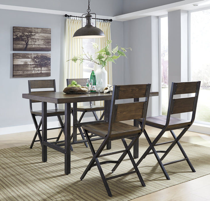 Kavara Counter Height Dining Set - Affordable Home Luxury