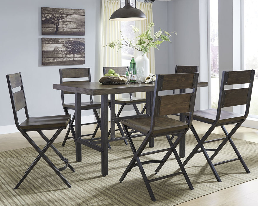 Kavara Counter Height Dining Set - Affordable Home Luxury