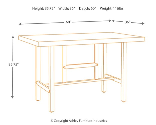 Kavara Counter Height Dining Set - Affordable Home Luxury