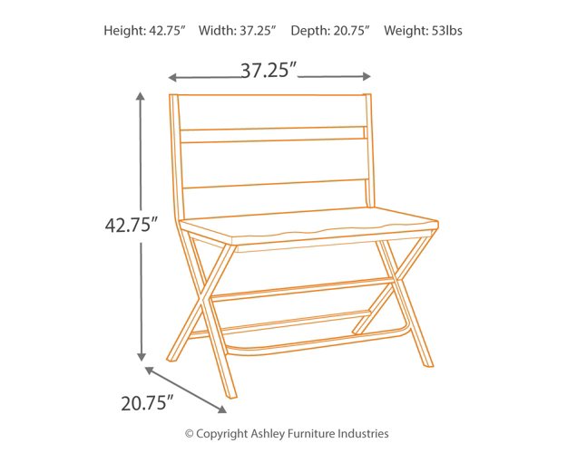 Kavara Counter Height Double Bar Stool - Affordable Home Luxury