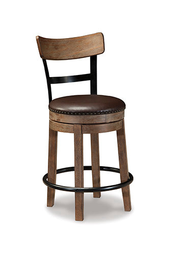 Pinnadel Counter Height Bar Stool - Affordable Home Luxury