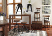 Pinnadel Bar Height Bar Stool - Affordable Home Luxury