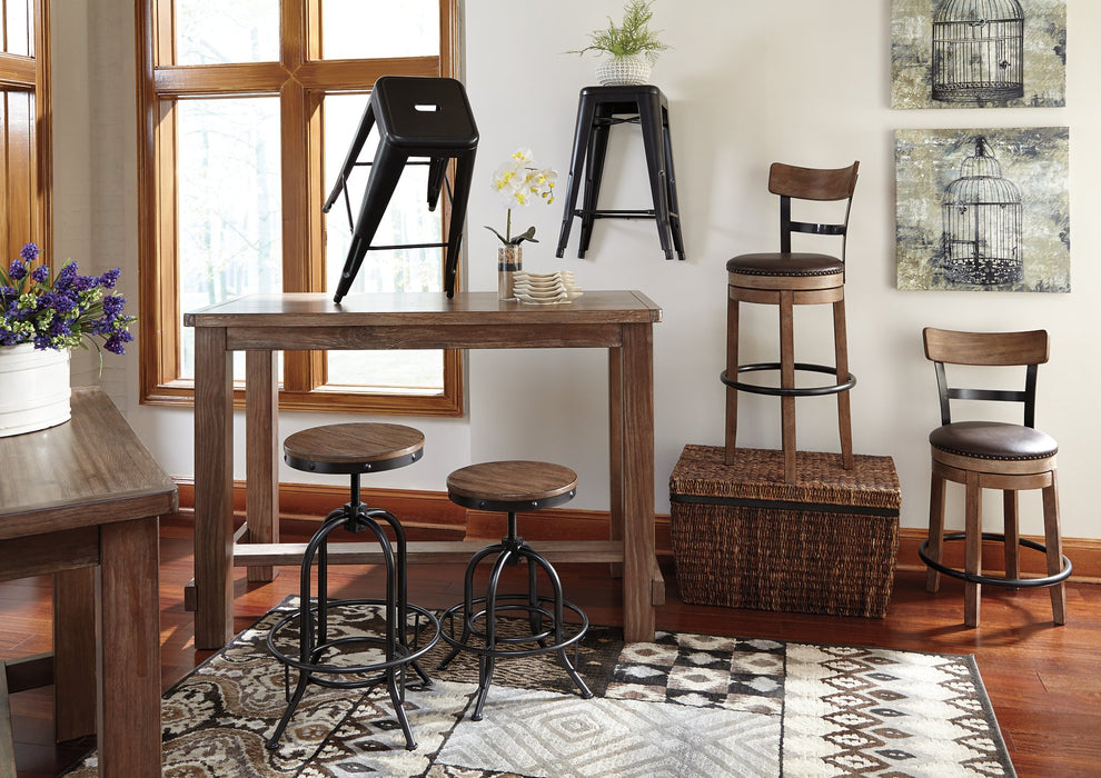 Pinnadel Bar Height Bar Stool - Affordable Home Luxury