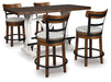 Valebeck Counter Height Dining Set - Affordable Home Luxury