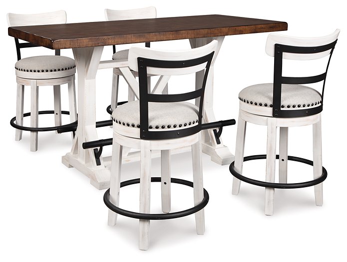 Valebeck Counter Height Dining Set - Affordable Home Luxury