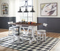 Valebeck Counter Height Dining Set - Affordable Home Luxury