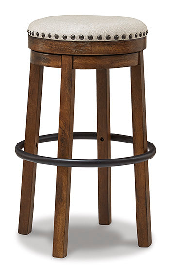 Valebeck Bar Height Stool - Affordable Home Luxury