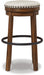 Valebeck Bar Height Stool - Affordable Home Luxury