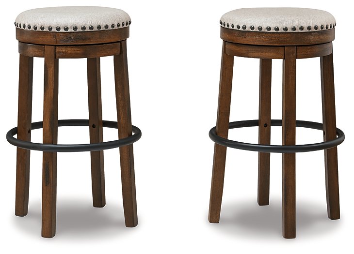 Valebeck Bar Height Stool - Affordable Home Luxury