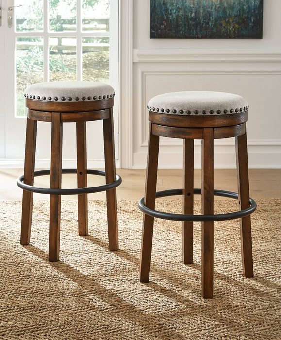 Valebeck Bar Height Stool - Affordable Home Luxury