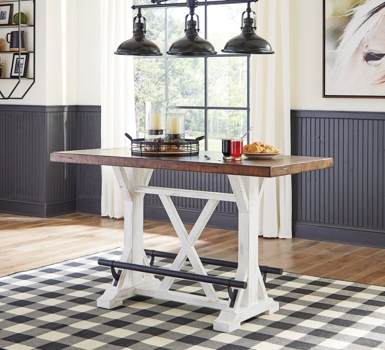 Valebeck Counter Height Dining Table - Affordable Home Luxury