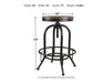 Valebeck Bar Height Bar Stool - Affordable Home Luxury