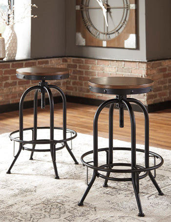 Valebeck Bar Height Bar Stool - Affordable Home Luxury