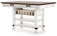 Valebeck Counter Height Dining Table - Affordable Home Luxury