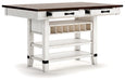 Valebeck Counter Height Dining Table - Affordable Home Luxury