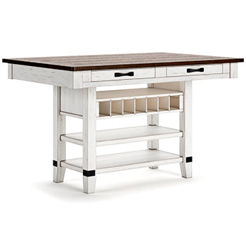 Valebeck Counter Height Dining Table - Affordable Home Luxury