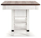 Valebeck Counter Height Dining Table - Affordable Home Luxury