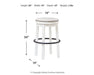 Valebeck Bar Height Stool - Affordable Home Luxury