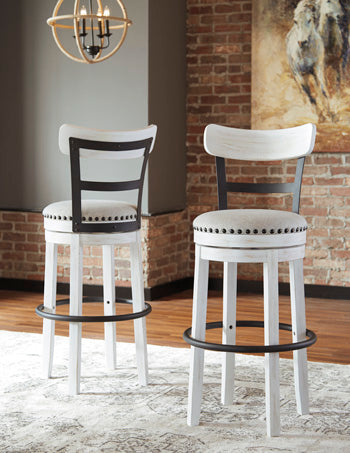 Valebeck Bar Height Bar Stool - Affordable Home Luxury