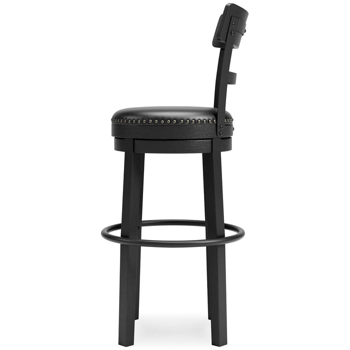 Valebeck Bar Height Bar Stool - Affordable Home Luxury