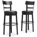 Valebeck Bar Height Bar Stool - Affordable Home Luxury