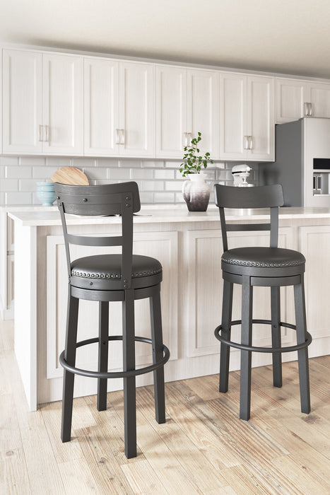 Valebeck Bar Height Bar Stool - Affordable Home Luxury