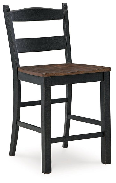 Valebeck Counter Height Barstool - Affordable Home Luxury