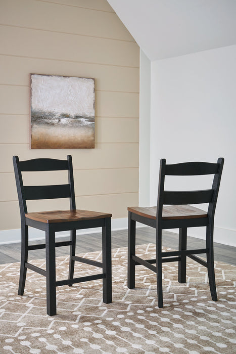 Valebeck Counter Height Barstool - Affordable Home Luxury