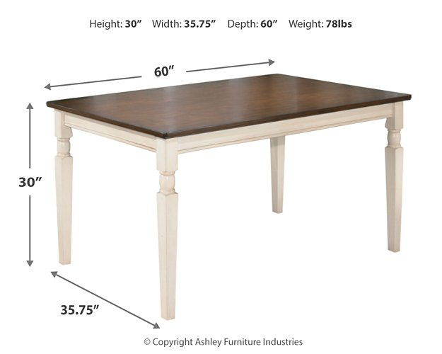 Whitesburg Dining Set - Affordable Home Luxury