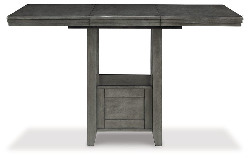 Hallanden Counter Height Dining Extension Table - Affordable Home Luxury