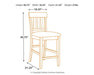 Ralene Counter Height Bar Stool - Affordable Home Luxury