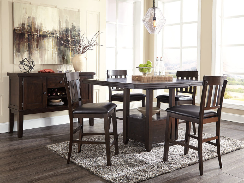 Haddigan Counter Height Dining Extension Table - Affordable Home Luxury