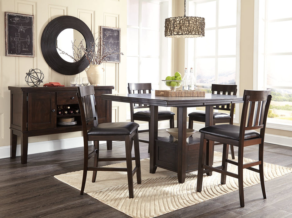 Haddigan Counter Height Dining Set - Affordable Home Luxury