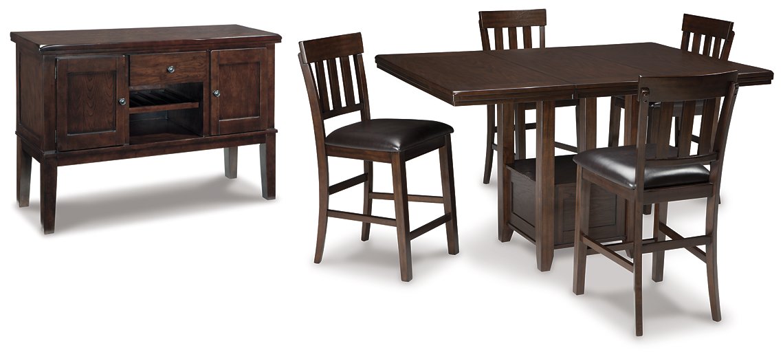 Haddigan Counter Height Dining Set - Affordable Home Luxury