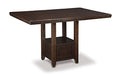 Haddigan Counter Height Dining Extension Table - Affordable Home Luxury