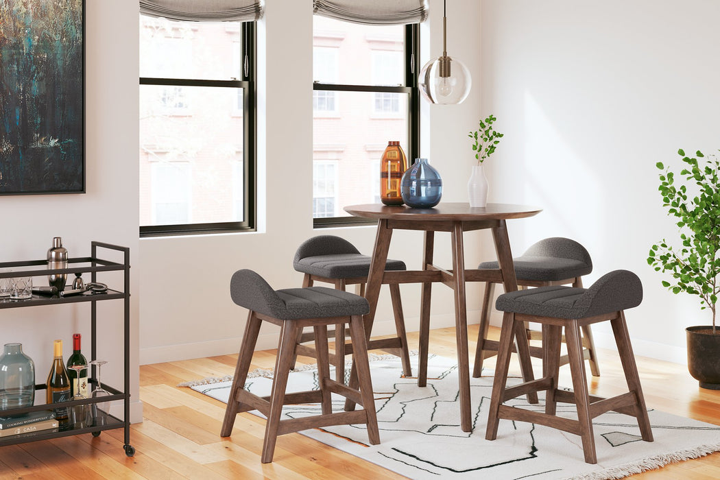 Lyncott Counter Height Bar Stool - Affordable Home Luxury