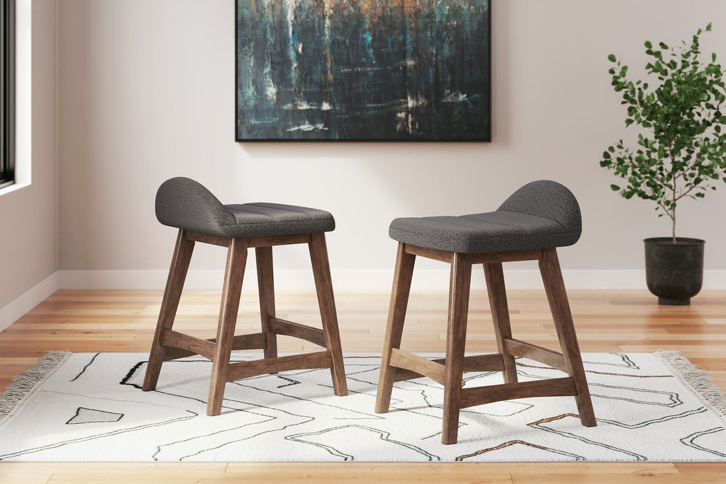 Lyncott Counter Height Bar Stool - Affordable Home Luxury