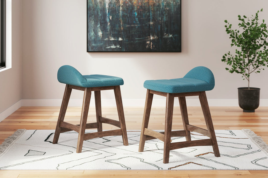 Lyncott Counter Height Bar Stool - Affordable Home Luxury