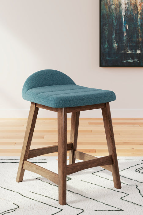 Lyncott Counter Height Bar Stool - Affordable Home Luxury