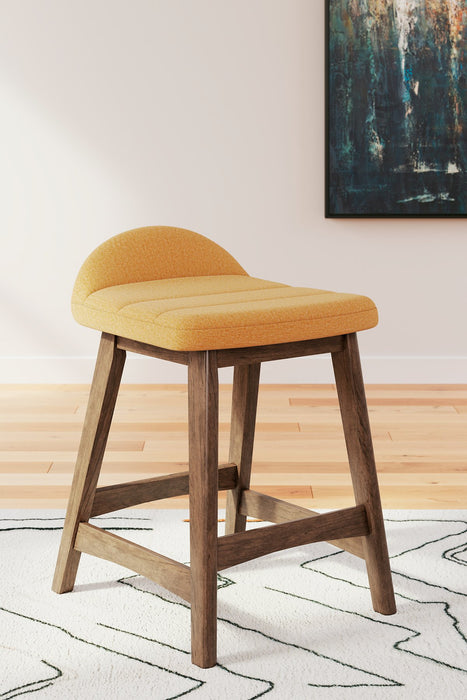 Lyncott Counter Height Bar Stool - Affordable Home Luxury