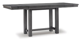 Myshanna Counter Height Dining Extension Table - Affordable Home Luxury