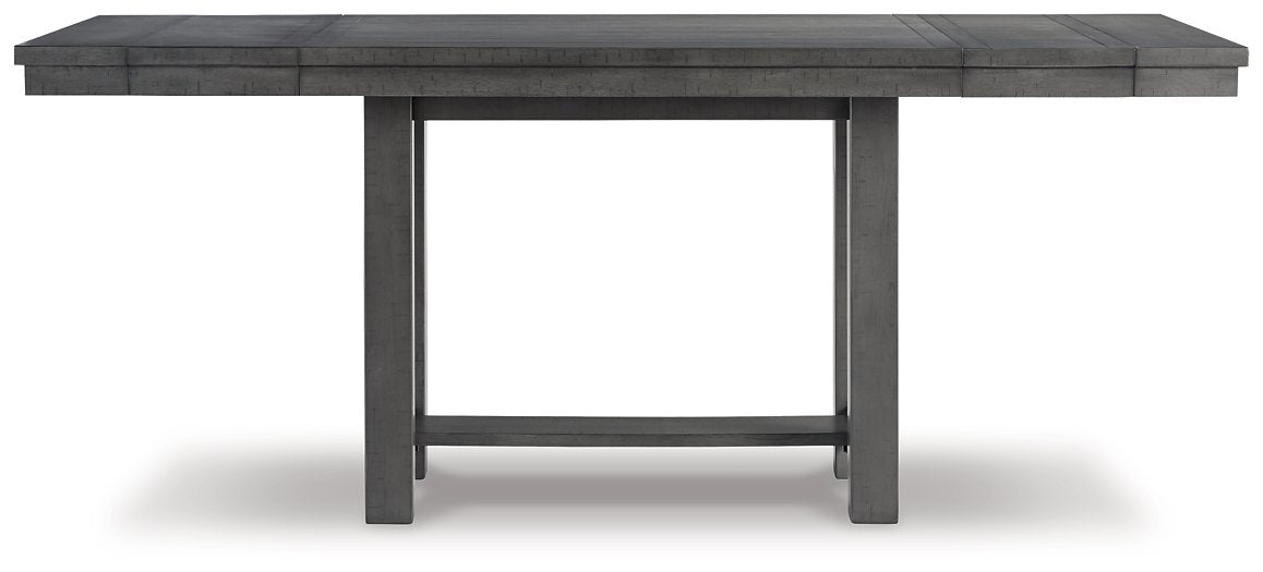 Myshanna Counter Height Dining Extension Table - Affordable Home Luxury