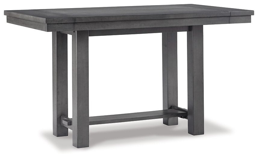 Myshanna Counter Height Dining Extension Table - Affordable Home Luxury